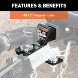 CURT Trailer Hitch Ball Mount (MPN: 45820)