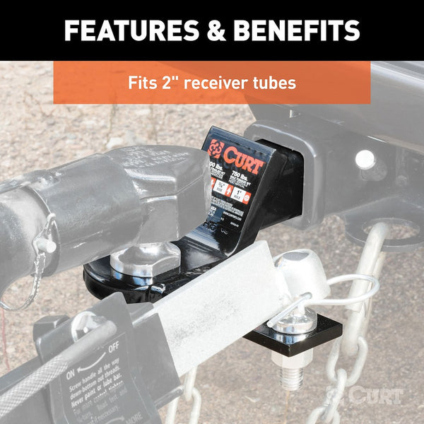 CURT Trailer Hitch Ball Mount (MPN: 45820)