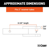 CURT Trailer Hitch Ball Mount (MPN: 45821)