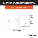 CURT Class III Trailer Hitch Ball Mount (MPN: 45830)
