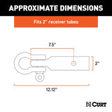 CURT D Ring Shackle Mount (MPN: 45832)
