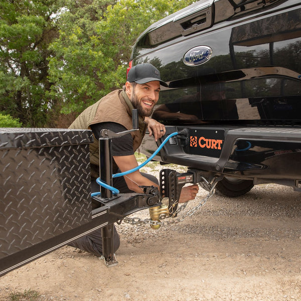 CURT Adjustable Trailer Hitch Ball Mount (MPN: 45900)