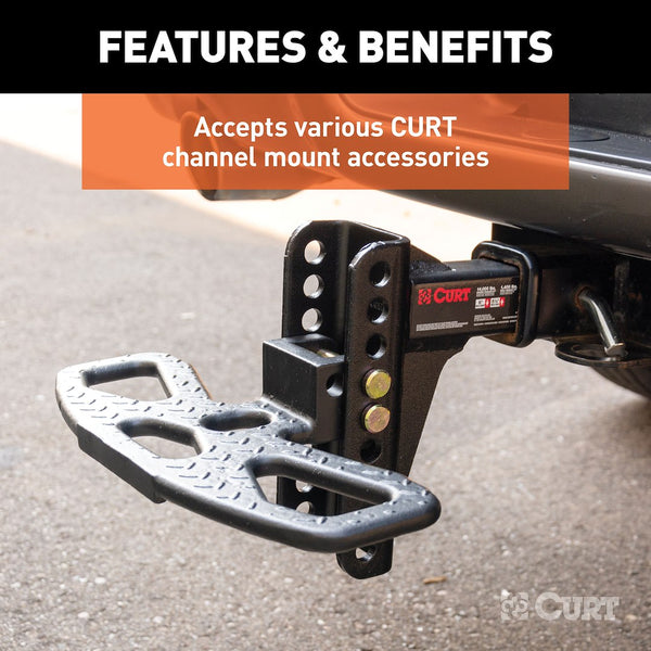 CURT Pintle Hook With Adjustable Shank (MPN: 45907)