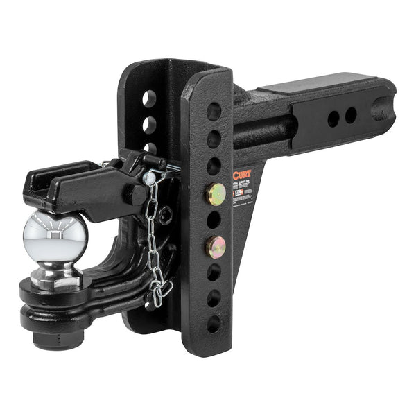 CURT Adjustable Pintle Hook Mount (MPN: 45908)