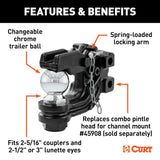 CURT Pintle Hook Towing Solution (MPN: 45922)