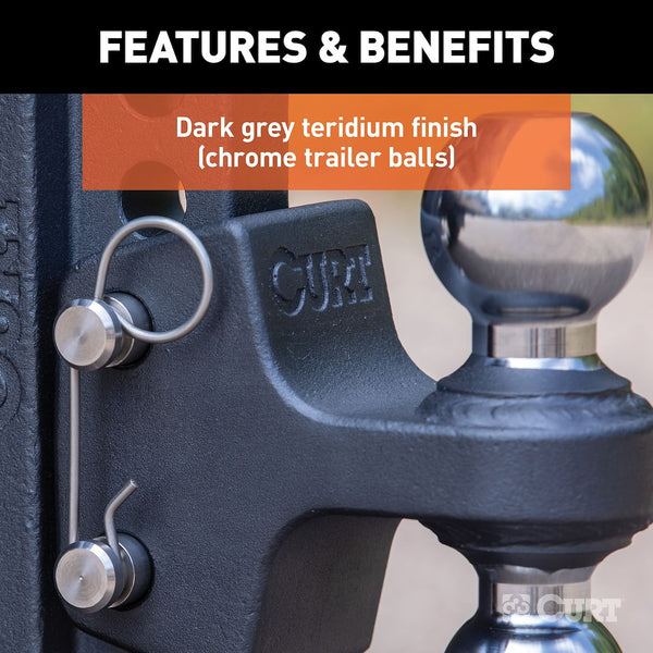 CURT Rebellion XD Trailer Hitch Ball (MPN: 45952)