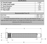 Moroso Wheel Studs (MPN: 46185)