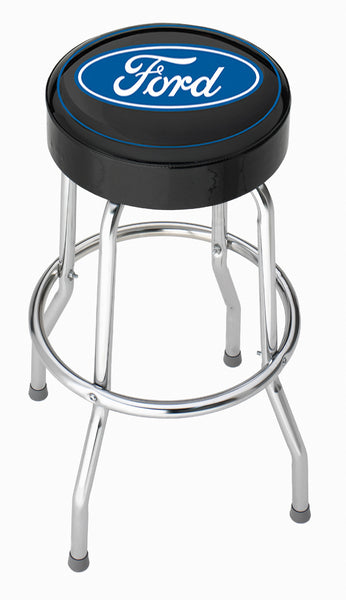 Plasticolor Ford Oval Garage Stool (MPN: 004751R01)