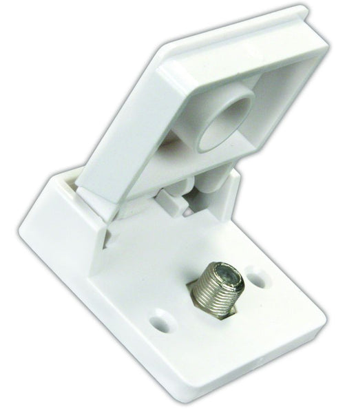 JR Products TV Cable Entry Plate (MPN: 47755)
