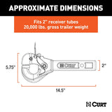 CURT Pintle Hook Receiver Mount (MPN: 48004)