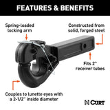 CURT Pintle Hook Receiver Mount (MPN: 48004)