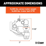 CURT Pintle Hook Towing System (MPN: 48200)