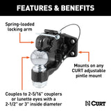 CURT Pintle Hook Towing System (MPN: 48200)