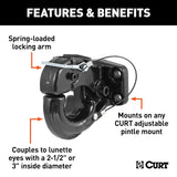 CURT Pintle Hook (MPN: 48210)