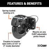 CURT Pintle Hook (MPN: 48215)
