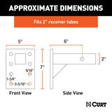 CURT Pintle Hook Mounting Plate (MPN: 48328)