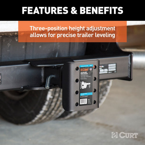 CURT Pintle Hook Mounting Plate (MPN: 48343)
