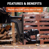 CURT Pintle Hook Mounting Plate (MPN: 48348)