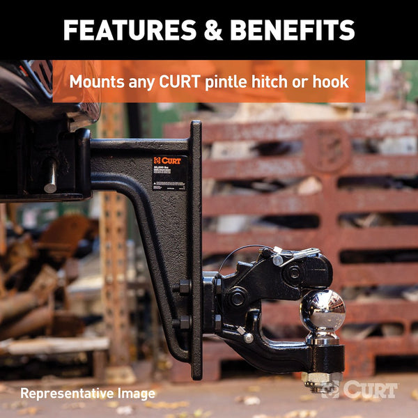 CURT Pintle Hook Mounting Plate (MPN: 48348)