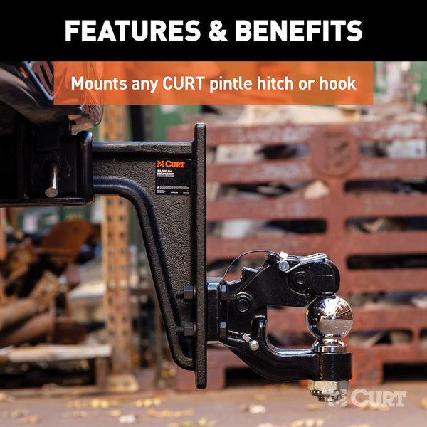 CURT Pintle Hook Mounting Plate (MPN: 48349)