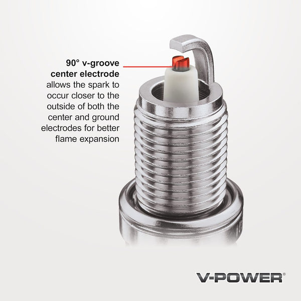 NGK V-Power Spark Plug (MPN: 4838)