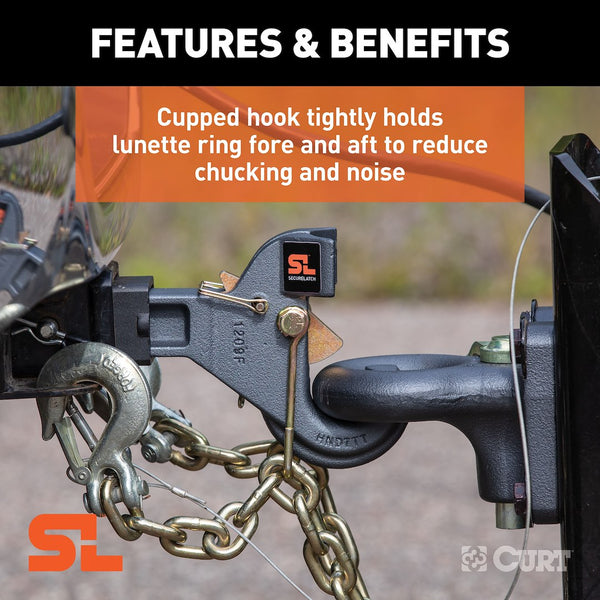 CURT SecureLatch Pintle Hook (MPN: 48405)