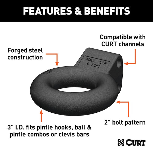CURT Lunette Ring (MPN: 48601)