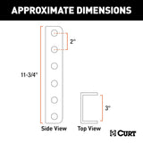 CURT Lunette Channel Hitch (MPN: 48650)