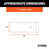 CURT Trailer Hitch Receiver Tube (MPN: 49060)