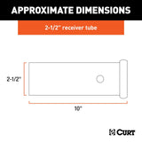 CURT Trailer Hitch Extension (MPN: 49510)