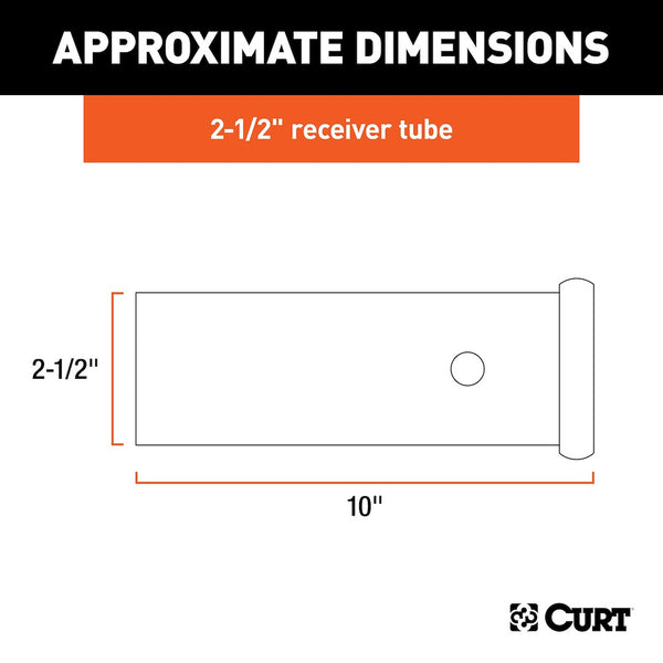 CURT Trailer Hitch Extension (MPN: 49510)