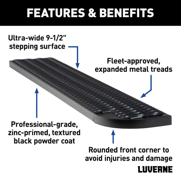 Luverne Grip Step XL Running Board (MPN: 495154-401801)