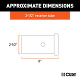 CURT Trailer Hitch Receiver Tube (MPN: 49516)