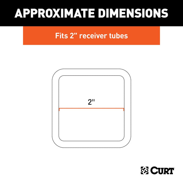CURT Trailer Hitch Receiver Tube (MPN: 49770)