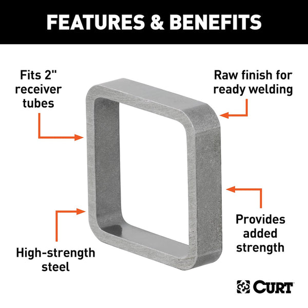 CURT Trailer Hitch Receiver Tube (MPN: 49770)