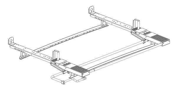 Holman EZ-LoDown Ladder Rack (MPN: 4A97L)
