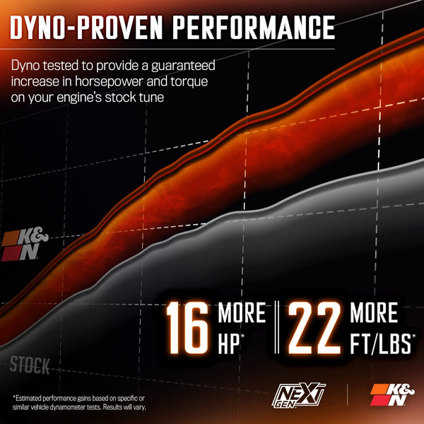 K&N NextGen Cold Air Intake System (MPN: 50-2629)
