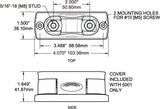 Blue Sea Fuse Block (MPN: 5001-BSS)