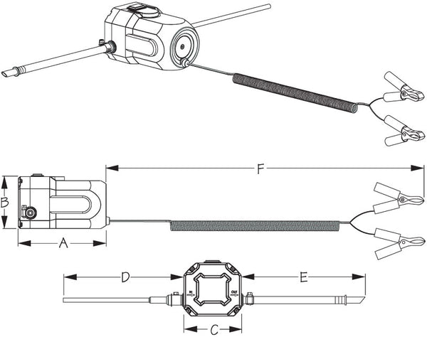 Sea Dog Electric Oil Pump (MPN: 501072-3)