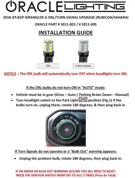 Oracle Lighting LED Headlight Bulb (MPN: 5011-001)