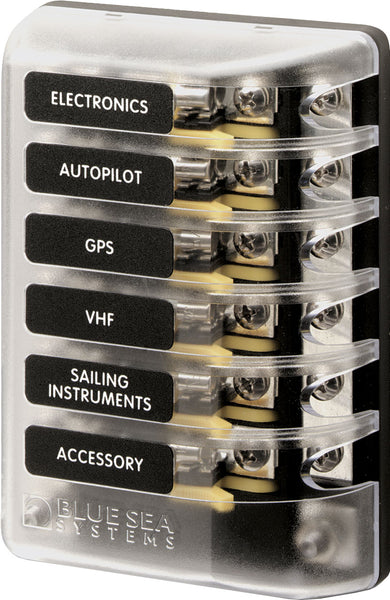 Blue Sea Fuse Block (MPN: 5015-BSS)