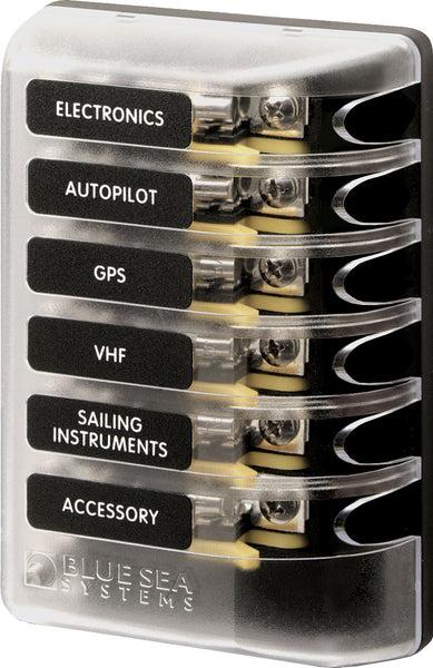 Blue Sea Fuse Block (MPN: 5018-BSS)