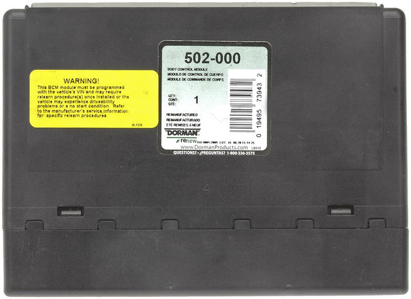 Dorman Body Control Module (MPN: 502-000)
