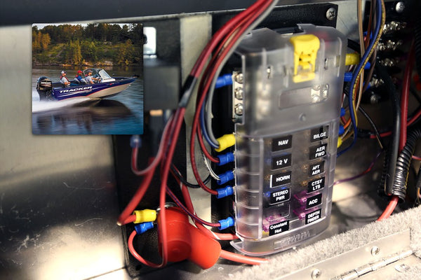 Blue Sea Fuse Block (MPN: 5026-BSS)