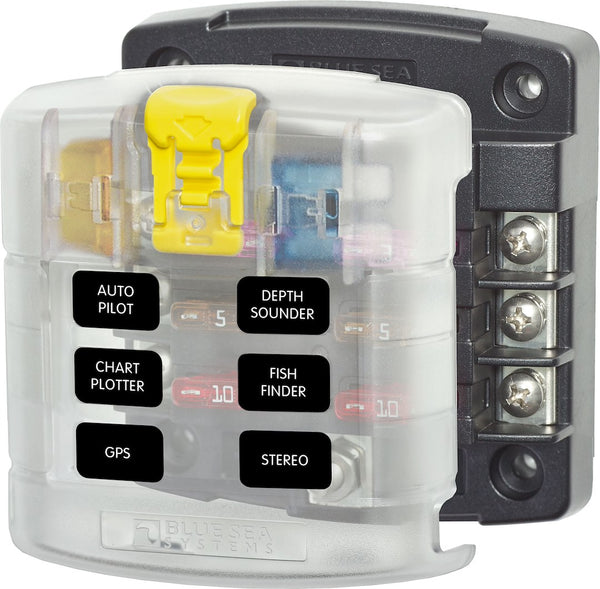 Blue Sea Fuse Block (MPN: 5028-BSS)