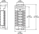Blue Sea Fuse Block (MPN: 5035-BSS)