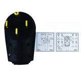 Hughes Auto Power Cord Plug End (MPN: 50APLUG)