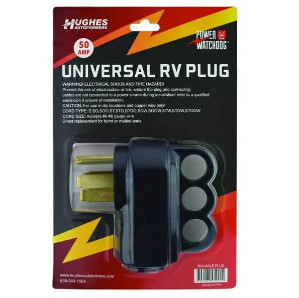 Hughes Auto Power Cord Plug End (MPN: 50APLUG)