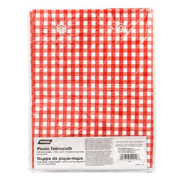 Camco Rectangular Vinyl Tablecloth (MPN: 51019)