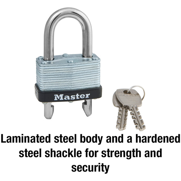 Master Lock Adjustable Shackle Padlock (MPN: 510D)